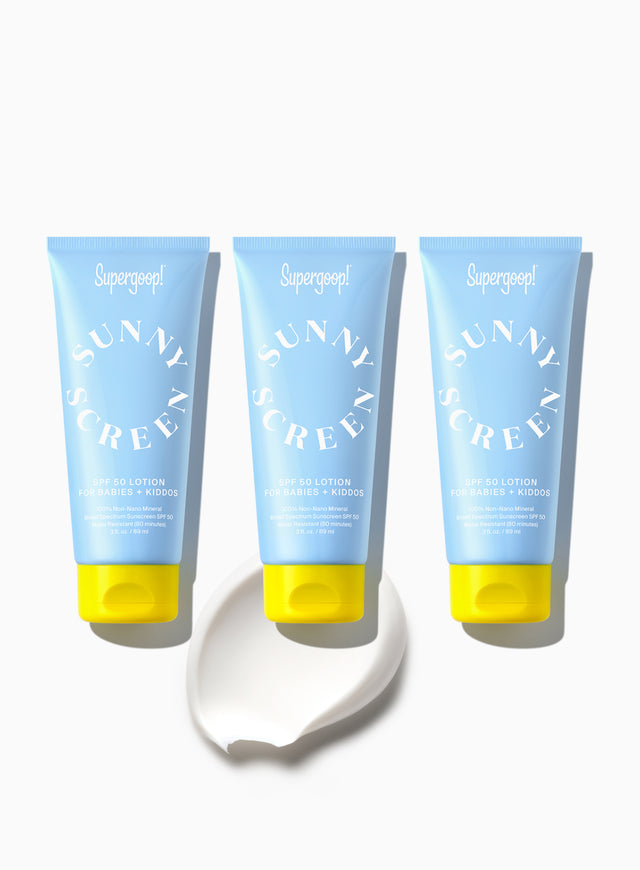 Supergoop! Sunnyscreen™ 100% Mineral Lotion 3-pack SPF 50 Packshot